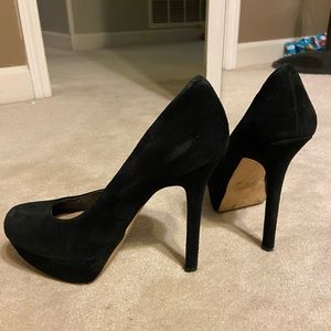 Steve Madden suede leather heels